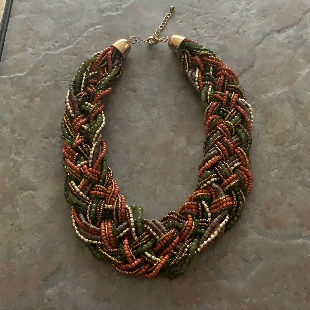 Woven Bead Necklace
